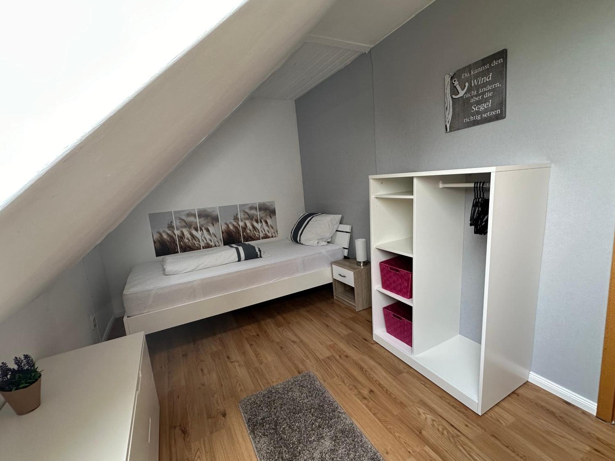 Rosenhaus Esens - Wohnung Backbord Exteriér fotografie