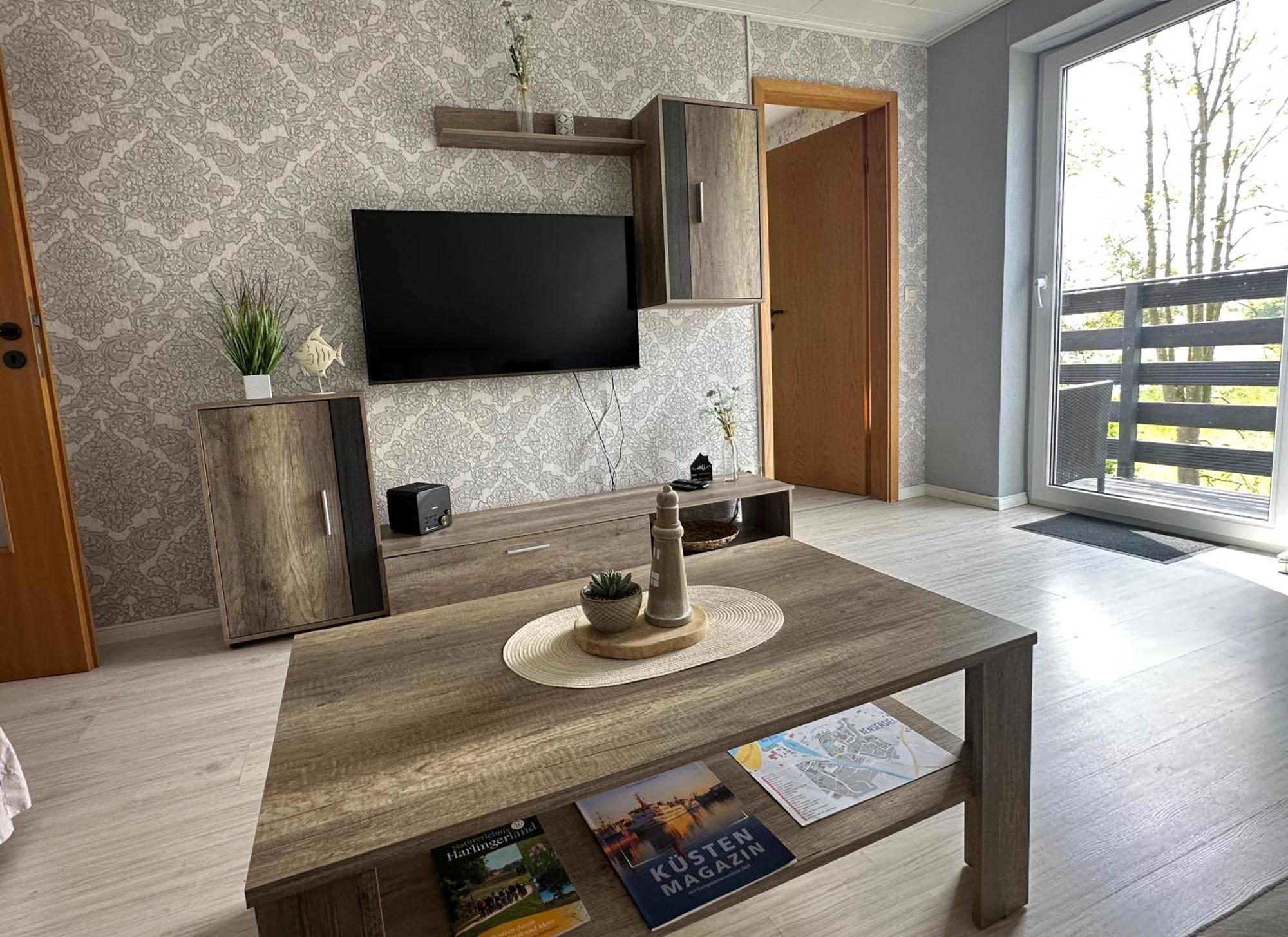 Rosenhaus Esens - Wohnung Backbord Exteriér fotografie